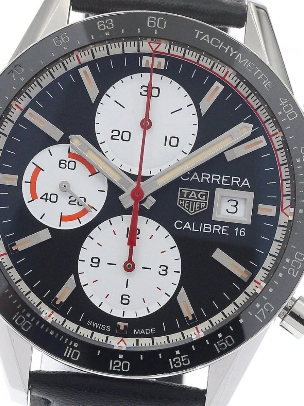 TAG HEUER Carrera Caliber 16 CV201AP.FC6429 Chronograph Automatic Men's _951954